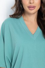 Блуза Вэнсдей (мята) Б11456 LT Collection