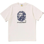 A Bathing Ape Bathing Ape Футболка Cotton Drop Shoulder Sleeve Moderate Straight Fit Summer 0zxtem345101q