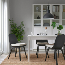 IKEA ÅKERVINDEFLY  (ИКЕА ÅКЕРВИНДЕФЛЙ)  -  Подушка для стула, бежевая, 39/35x37x5 см