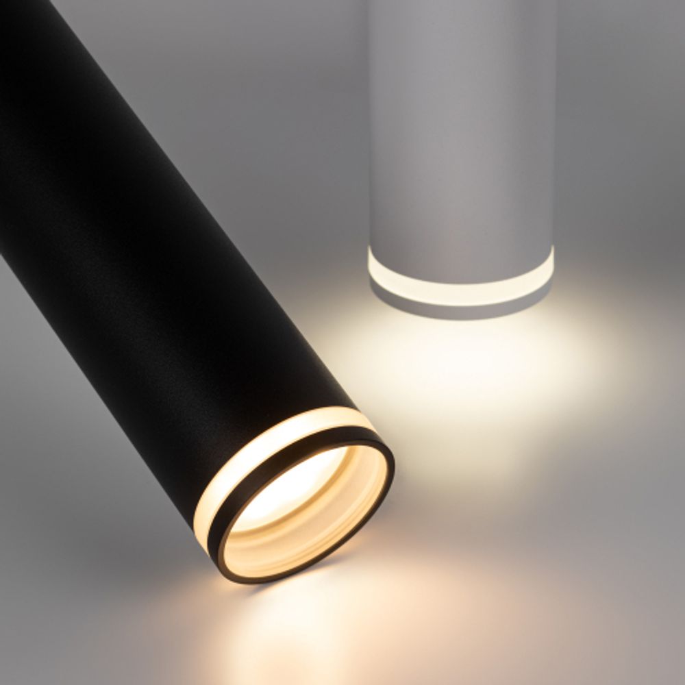 Светильник подвесной (подвес) ЭРА PL16 WH MR16/GU10, белый, потолочный, цилиндр | Подвесные светильники