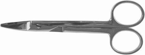 ТМ- Н-151 Ножницы для теменно-воротниковой зоны, 130 мм (НОВОЕ ИСПОЛНЕНИЕ)