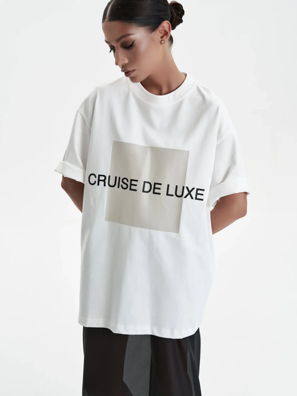 Футболка «Cruise de luxe» с принтом