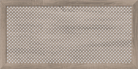 Экран для радиатора Глория, 120*60, Дуб Винтаж