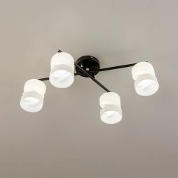 Citilux Нильс CL132145 Люстра потолочная Чёрная