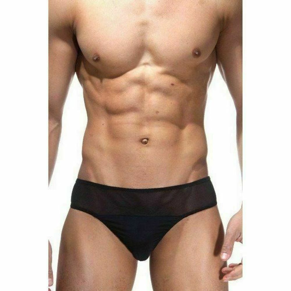 Мужские трусы тонги черные La Blinque LB15106