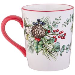 КРУЖКА AGNESS "CELEBRATION" 12,2*8,8*10 СМ 320 МЛ (КОР=24ШТ.)