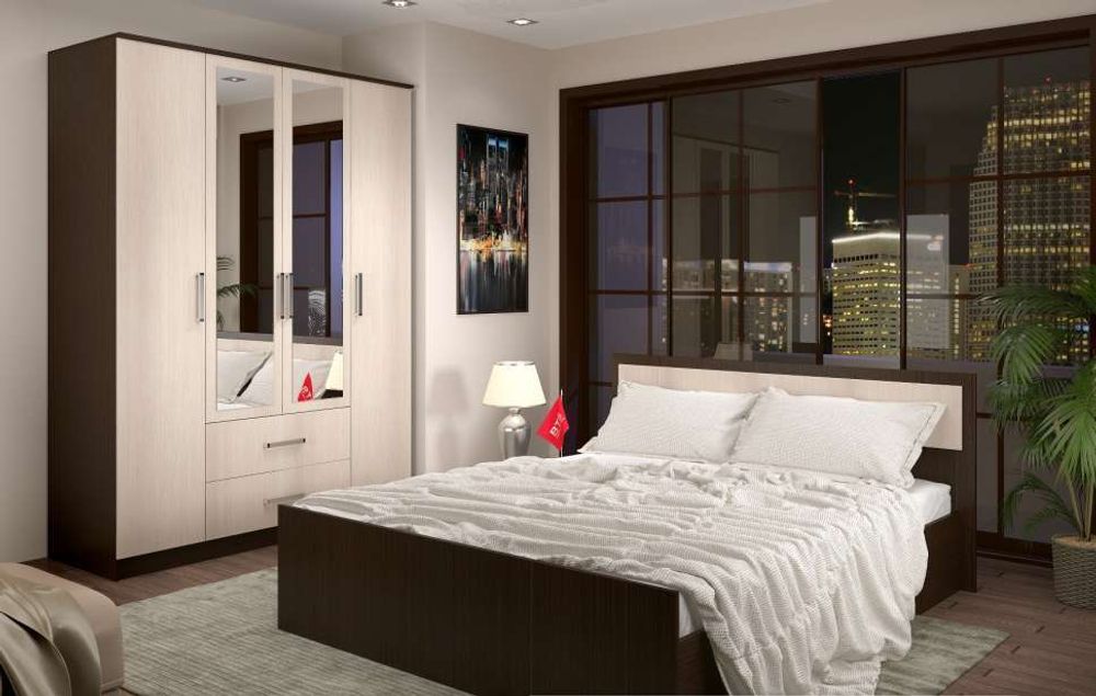 Фиеста Кровать 1200*2000 без настила