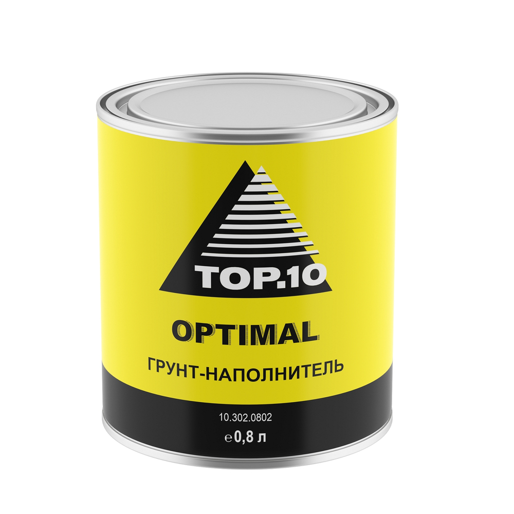 Грунт-наполнитель TOP.10 OPTIMAL 4:1 белый (0.8 л)