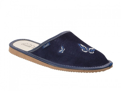 Тапочки женские (12-002R Синий) (Размер: 48)