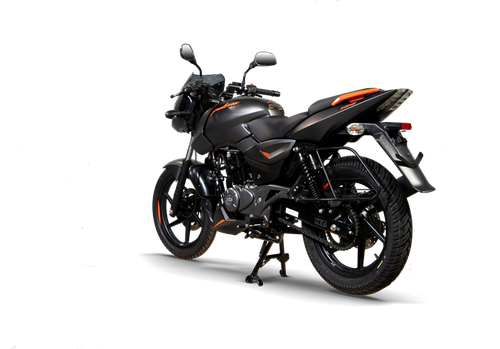 Мотоцикл Bajaj Pulsar 180 черно-оранжевый