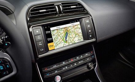 Навигационный блок для Jaguar XE 2015+ (комплектации с 8" экраном) - Carsys RR-2 на Android 9 и 4ГБ-64ГБ