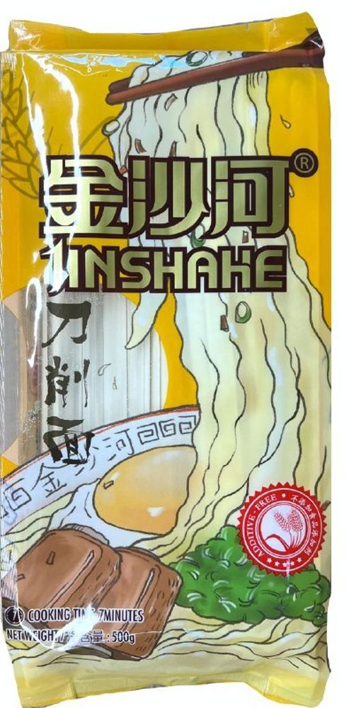 Лапша пшеничная Jinshahe Lacey Noodles 500 г