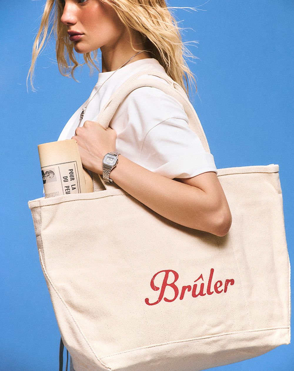 Сумка Bruler d'Amour Rue 90 молочная