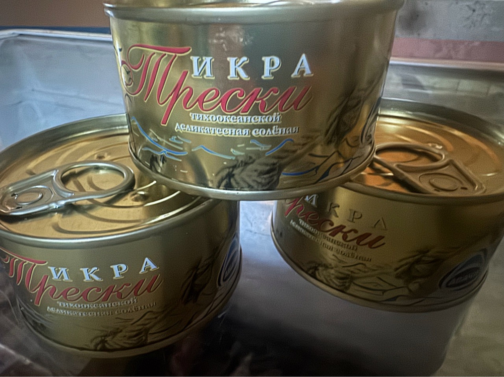 Икра трески ✅Проверено - очень вкусно 🤤
