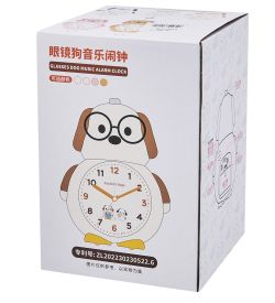 GAEM Art CL-76/3 Будильник «Собачка» белый