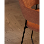 Стул wendy, рогожка, терракота