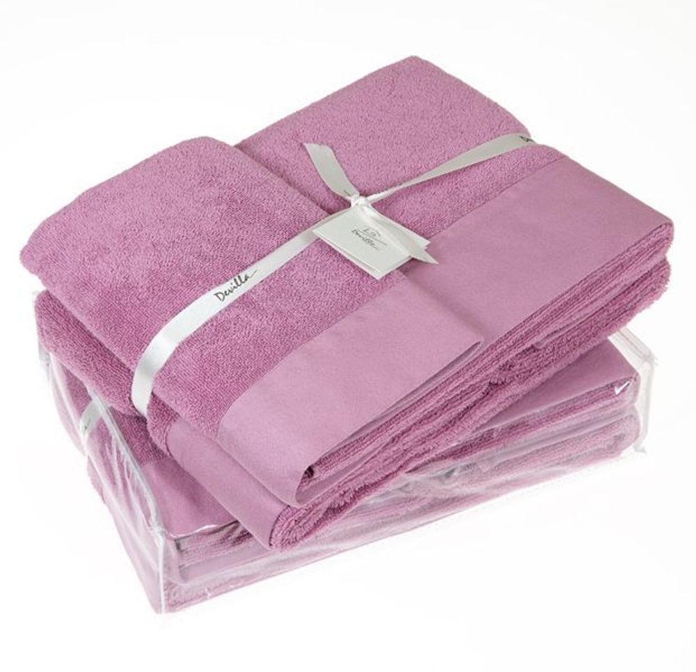 Полотенце 70х140 Devilla Senses фиалка
