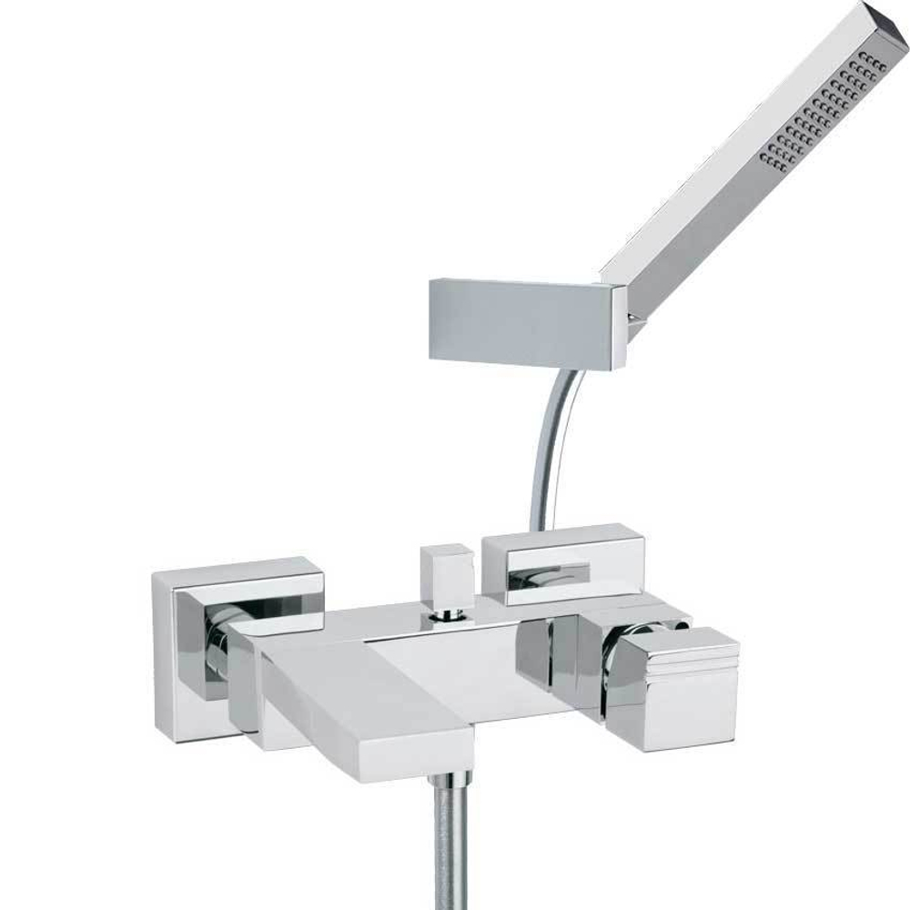 Смеситель для ванны с душевым комплектом KUATRO 4725MK