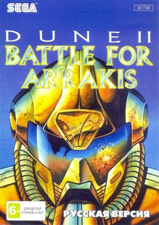 Картридж Dune 2: Battle for Arrakis (SEGA, русская версия)