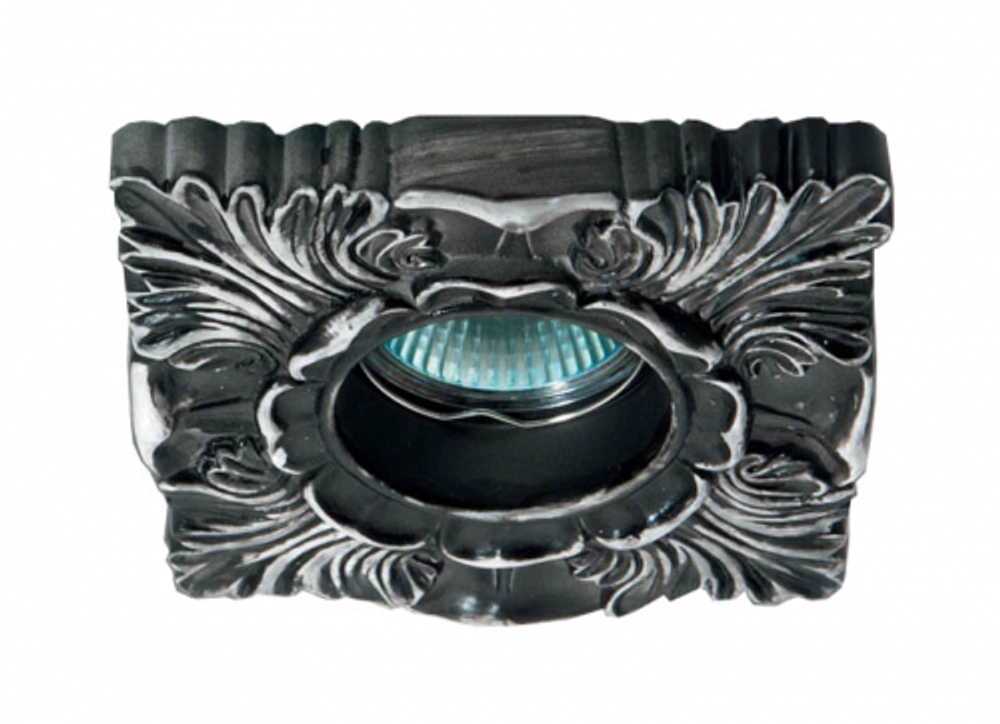 Светильник встраиваемый гипсовый  под сменную лампу