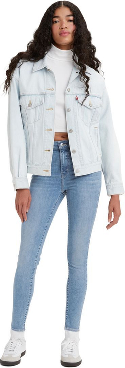 Джинсы Levis 720 Levi's Original HIRISE SUPER SKINNY ONTARIO SKIP голубой