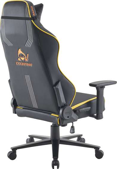 Геймерское кресло Everprof Rapid Экокожа Желтый