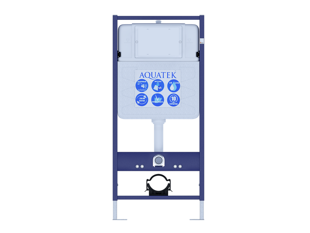 Инсталляция для подвесного унитаза Aquatek Standart 50 INS-0000012, 1130*500*100 мм