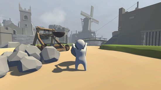 Human: Fall Flat - Anniversary Edition [PS4, русские субтитры]