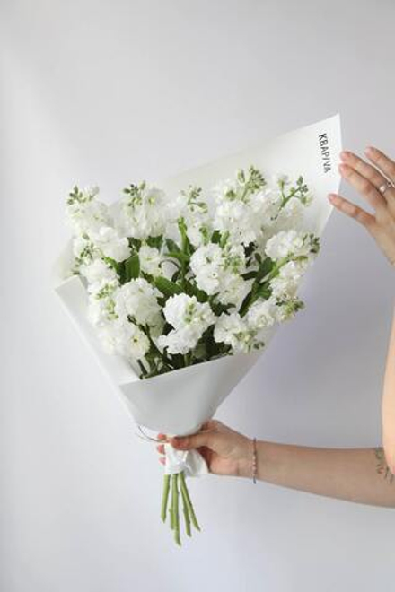 Монобукет Маттиола кустовая White