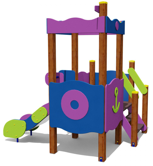 Игровой комплекс 070285.21 для детей 2-4 года для уличной площадки