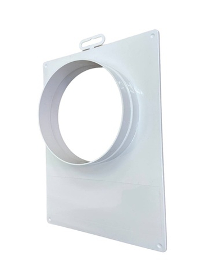 Торцевая площадка 180х250 мм для воздуховода 125-130 мм