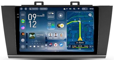 Магнитола для Subaru Legacy 6, Outback 5 2014-2020 - Teyes CC4-PRO монитор 9.5" 2K QLED на Android 13, Snapdragon 778G, AI, CarPlay, DSP, 4G SIM-слот