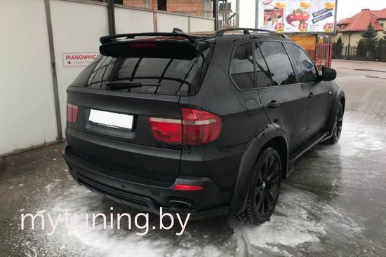 Диффузор заднего бампера V.1 для BMW X5 E70 2006-2013