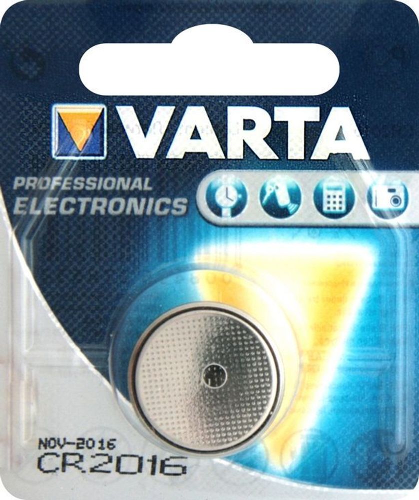 VARTA ELECTRONICS CR 2016 06016101401 элемент питания