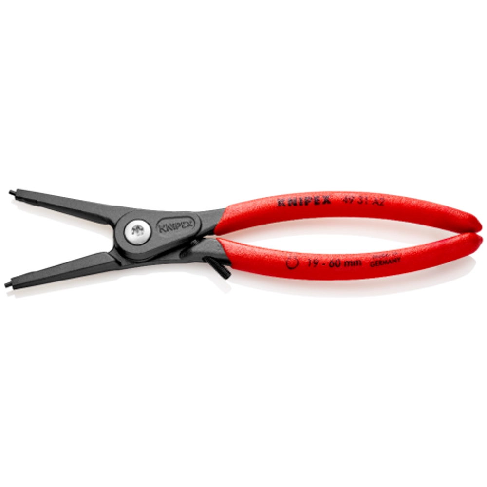 Прецизионные щипцы для стопорных колец 180 мм Knipex 4931A2