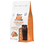 Сухой корм для стерилизованных кошек Брит BRIT CARE Cat Sterilised Weight Control с индейкой и морской рыбой, 0,4кг