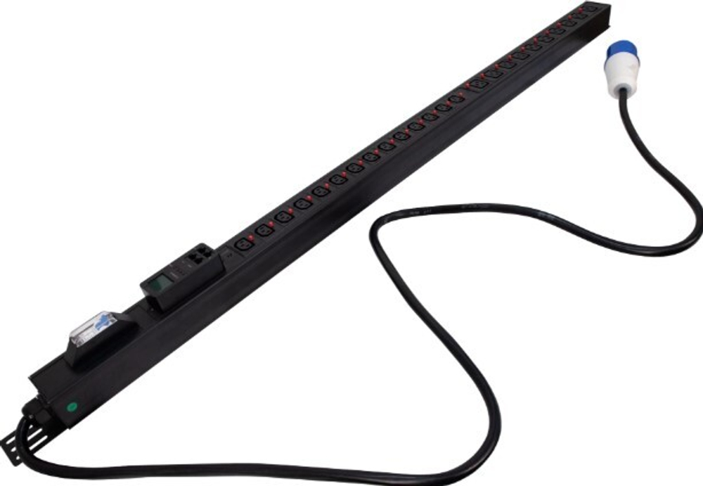 Блок распределения питания  Powercom PDU-32AV24-14C3-10C9-1P