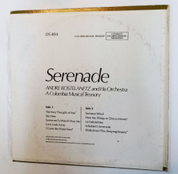 Винтажная виниловая пластинка LP Andre Kostelanetz And His Orchestra Serenade (USA 1969)