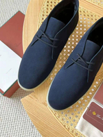 Высокие лоферы Loro Piana