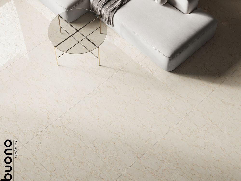 Керамогранит Buono Ceramica M4407P 1200*600*8,5мм Avorio Beige Glossy