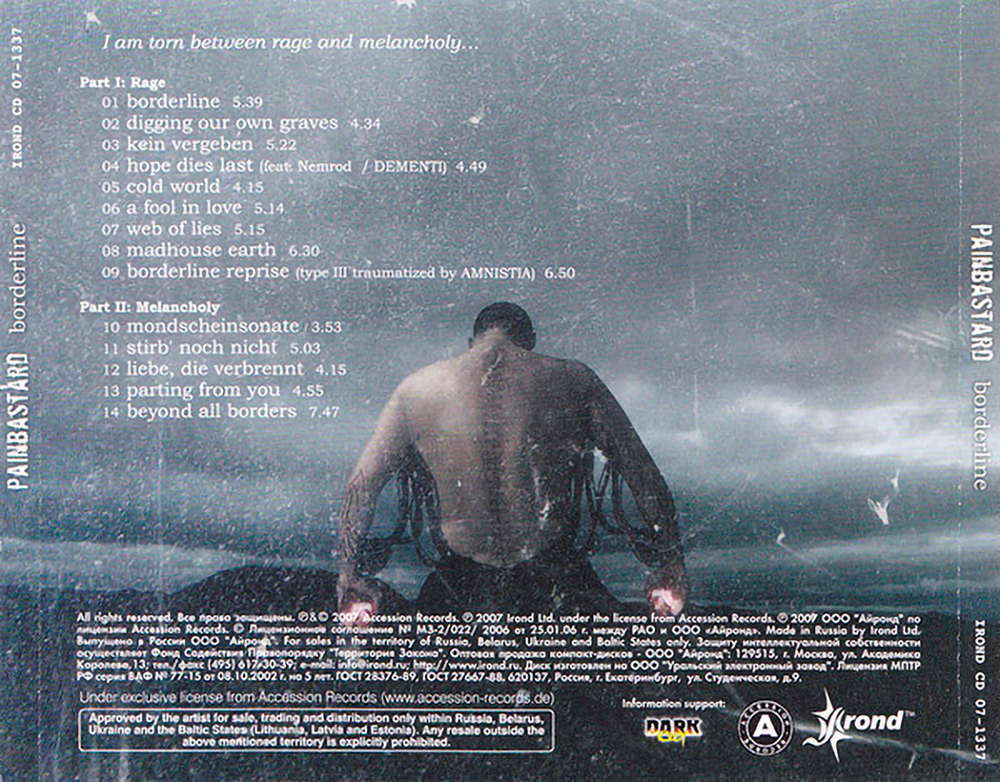 Painbastard / Borderline (RU)(CD)