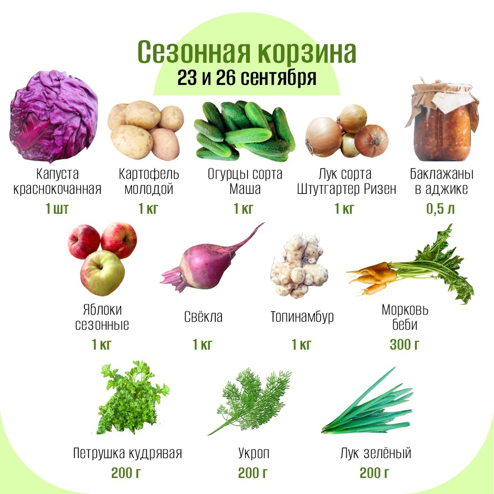 Сезонная корзина