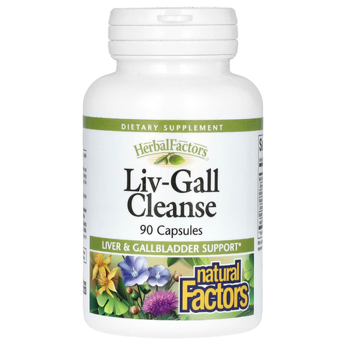 Natural Factors, Liv-Gall Cleanse, 90 капсул