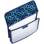 Папка для тетрадей 2 отделения А5 на липучке Спейс, пластик Football team