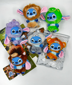 Брелок игрушка Стич Минисо «дикие животные» оптом