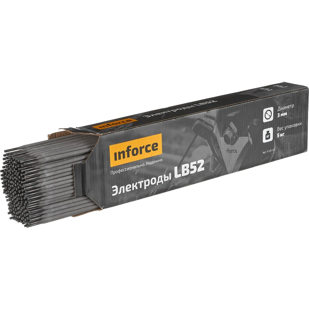 Электроды LB52 (3 мм; 5 кг) Inforce 11-05-23