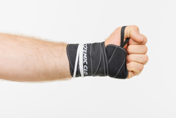 Кистевые бинты Totemic Clo неэластичные шнурковые, 8*70см, белые