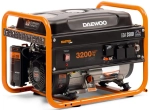 Бензиновый генератор DAEWOO 3.2 кВт, 220В
