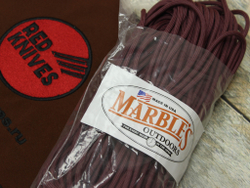 Паракорд Marbles USA 550 (7 жил), цвет бургунди - 1 метр