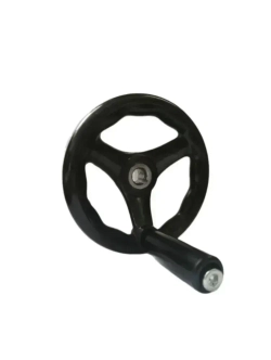 Маховик бакелитовый UnitMC с ручкой 100301.3 125х12